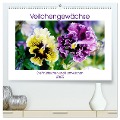 Veilchengewächse - Stiefmütterchen und Hornveilchen (hochwertiger Premium Wandkalender 2025 DIN A2 quer), Kunstdruck in Hochglanz - Gisela Kruse
