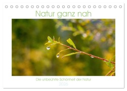 Cover-Bild zum Titel 'Natur hautnah Kalender (Tischkalender 2026 DIN A5 quer), CALVENDO Monatskalender' von 'Alexander Säger'