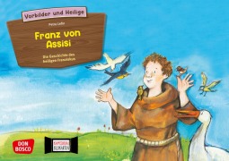 Cover-Bild zum Titel 'Franz von Assisi - Die Geschichte des heiligen Franziskus. Kamishibai Bildkartenset.' von 'Bettina Herrmann, Sybille Wittmann'