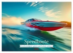 Cover-Bild zum Titel 'Speedboote (Wandkalender 2026 DIN A2 quer), CALVENDO Monatskalender' von 'Torsten Irmer'