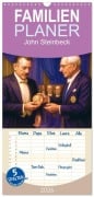 Cover-Bild zum Titel 'Familienplaner 2026 - John Steinbeck mit 5 Spalten (Wandkalender, 21 x 45 cm) CALVENDO' von 'Steffani Lehmann'