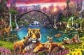 Tiger in paradiesischer Lagune - 