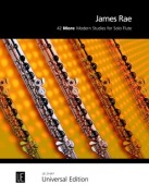 Cover-Bild zum Titel '42 More Modern Studies for Solo Flute für Flöte' von 'James Rae'