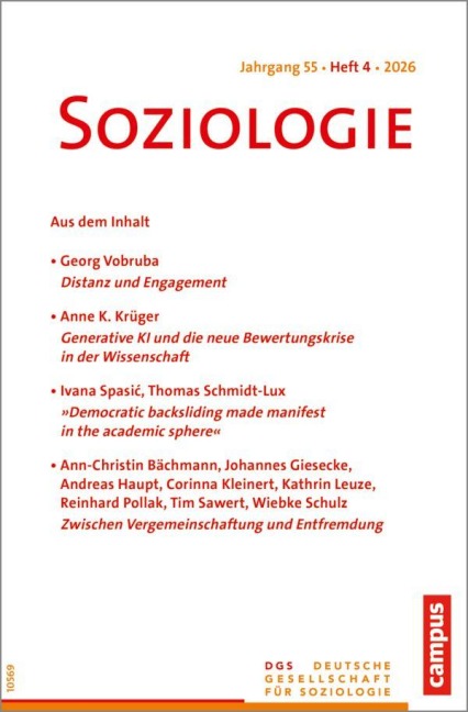 Soziologie 4/2026 - 