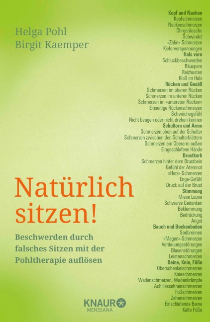 Natürlich sitzen! - Helga Pohl, Birgit Kaemper