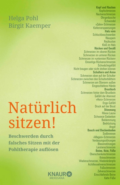 Natürlich sitzen! - Helga Pohl, Birgit Kaemper