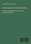 Cover-Bild zum Titel 'Su d'un'ingiuria di Emilio Bufardeci' von 'Emanuele de Benedictis'