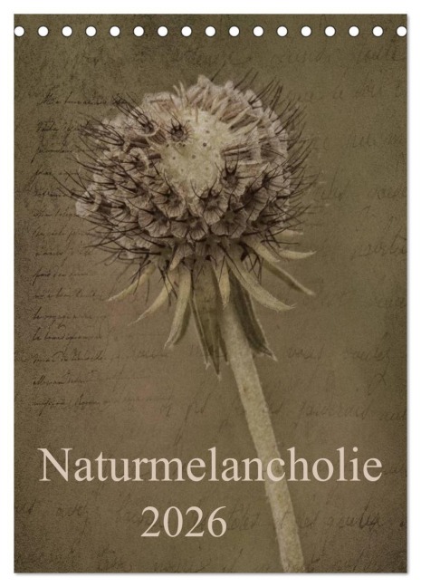 Naturmelancholie 2026 (Tischkalender 2026 DIN A5 hoch), CALVENDO Monatskalender - Hernegger Arnold Joseph