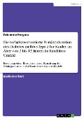 Cover-Bild zum Titel 'Die verhaltensorientierte Primärprävention des Diabetes mellitus Typs 2 für Kinder im Alter von 2 bis 12 Jahren im familiären Umfeld. Die Vermittlung gesunderhaltender Ernährungsmaßnahmen' von 'Fabienne Forgács'