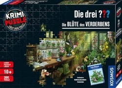 Krimi-Puzzle: Die drei ??? - Die Blüte des Verderbens - 
