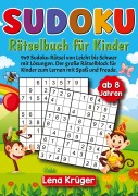 Cover-Bild zum Titel 'Sudoku Rätselbuch für Kinder ab 8 Jahren' von 'Lena Krüger'