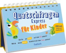 Cover-Bild zum Titel 'Quatschfragen-Express für Kinder' von ''