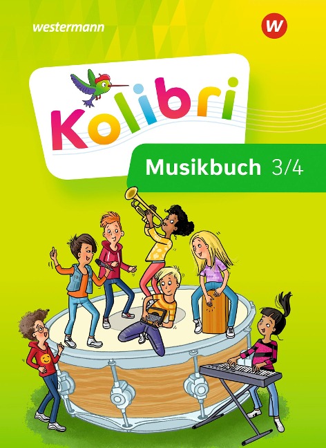 Kolibri 3 / 4. Musikbuch: Schulbuch. Allgemeine Ausgabe - Gabriele Hirte, Dorothea Hoffmann, Britta Duran, Oliver J. Ehmsen, Claudia Mayer