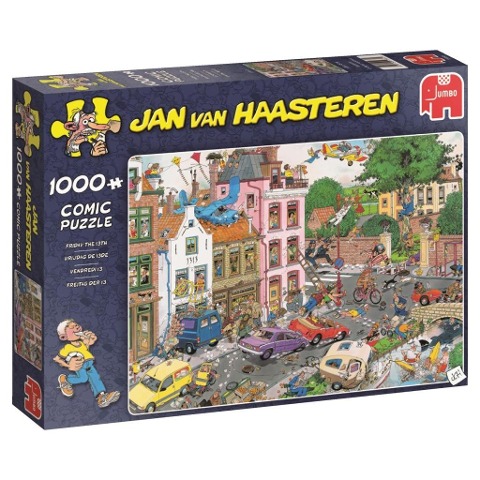 Jan van Haasteren - Freitag der 13. - 1000 Teile Puzzle - 