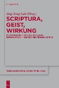 Cover-Bild zum Titel 'Scriptura, Geist, Wirkung' von ''