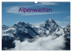 Cover-Bild zum Titel 'Alpenwelten (Wandkalender 2026 DIN A3 quer), CALVENDO Monatskalender' von 'Kattobello Kattobello'