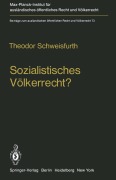 Cover-Bild zum Titel 'Sozialistisches Völkerrecht?' von 'Theodor Schweisfurth'