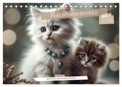 Cover-Bild zum Titel 'Katzenmomente (Tischkalender 2026 DIN A5 quer), CALVENDO Monatskalender' von 'Sual¿M Sual¿M'