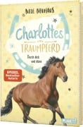 Cover-Bild zum Titel 'Charlottes Traumpferd 6: Durch dick und dünn' von 'Nele Neuhaus'