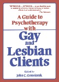 Cover-Bild zum Titel 'Guide To Psychotherapy With Gay & Lesbian Clients,A' von 'John Gonsiorek'