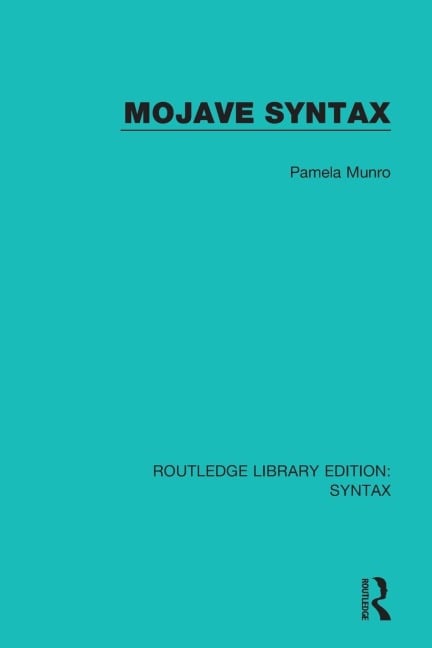 Mojave Syntax - Pamela Munro