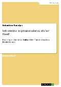 Cover-Bild zum Titel 'Infrastruktur in privater oder staatlicher Hand?' von 'Sebastian Rudolph'