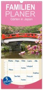 Cover-Bild zum Titel 'Familienplaner 2027 - Gärten in Japan mit 5 Spalten (Wandkalender, 21 x 45 cm) CALVENDO' von 'Tatjana Balzer'