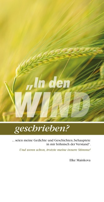 "In den Wind geschrieben? - Elke Mainkova