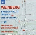 Cover-Bild zum Titel 'Sinfonie 17/Suite für Orchester' von 'Vladimir/Siberian State SO Lande'