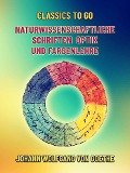 Cover-Bild zum Titel 'Naturwissenschaftliche Schriften Optik und Farbenlehre' von 'Johann Wolfgang von Goethe'