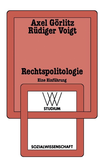 Rechtspolitologie - Axel Görlitz, Voigt R¿diger