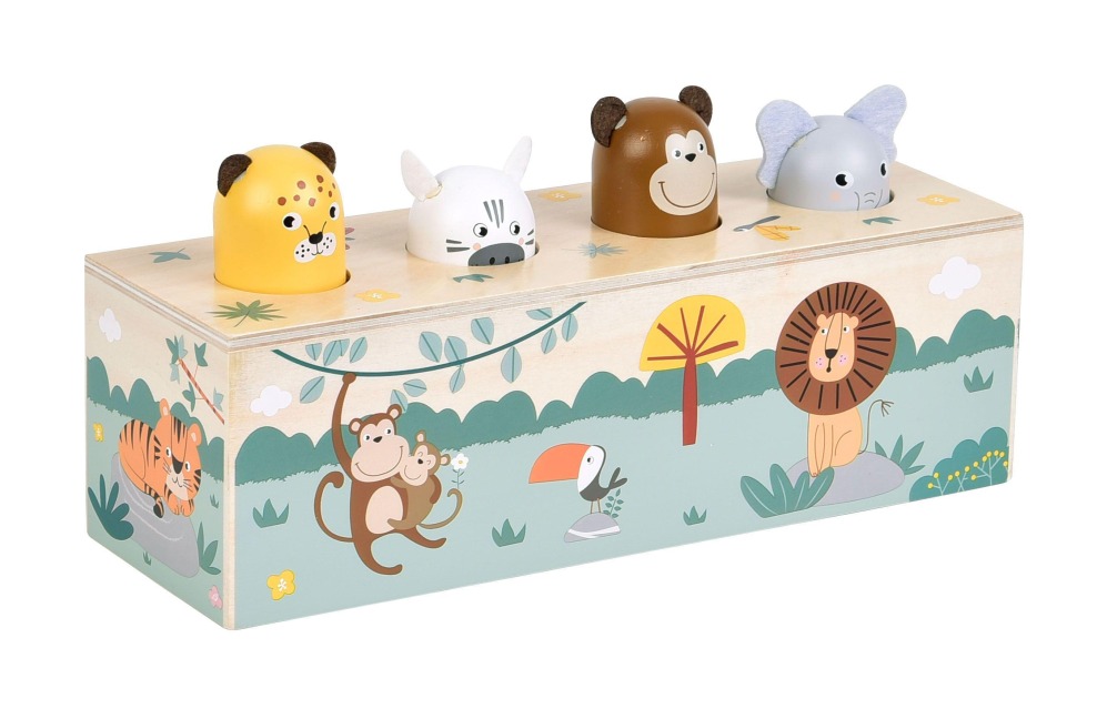 Drückspiel Tierlaute "Safari" - 