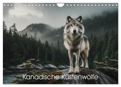 Cover-Bild zum Titel 'Kanadische Küstenwölfe (Wandkalender 2027 DIN A4 quer), CALVENDO Monatskalender' von 'Peter R. Stuhlmann'