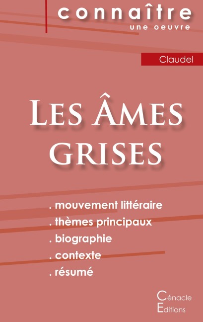 Fiche de lecture Les Âmes grises de Claudel (Analyse littéraire de référence et résumé complet) - Philippe Claudel