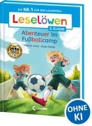 Cover-Bild zum Titel 'Leselöwen 2. Klasse - Abenteuer im Fußballcamp' von 'Martin Lenz'