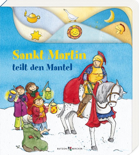 Sankt Martin teilt den Mantel - Barbara Cratzius