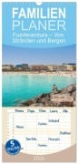 Cover-Bild zum Titel 'Familienplaner 2026 - Fuerteventura - Von Stränden und Bergen mit 5 Spalten (Wandkalender, 21 x 45 cm) CALVENDO' von 'Sell Pixs:Sell'