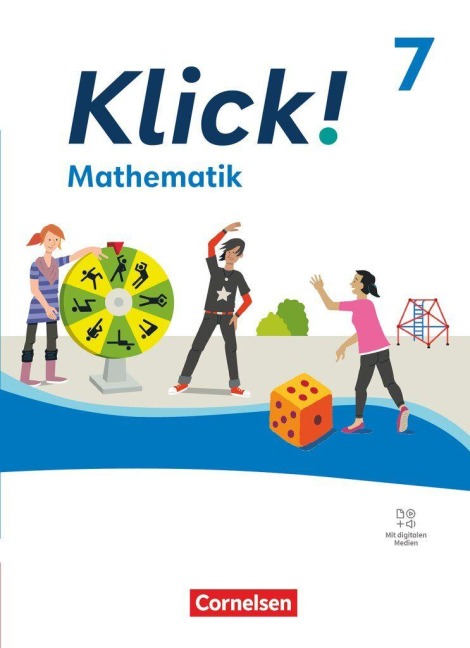 Klick! Mathematik 7. Schuljahr - Ausgabe ab 2024 - Schulbuch mit digitalen Hilfen, Erklärfilmen und interaktiven Übungen - 