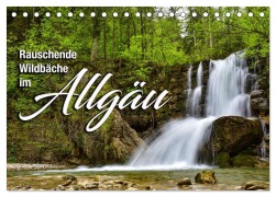 Cover-Bild zum Titel 'Rauschende Wildbäche im Allgäu (Tischkalender 2026 DIN A5 quer), CALVENDO Monatskalender' von 'Reinhold Ratzer'