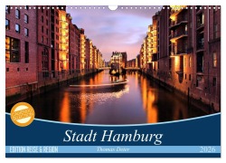 Cover-Bild zum Titel 'Stadt Hamburg (Wandkalender 2026 DIN A3 quer), CALVENDO Monatskalender' von '(C) Thomas Deter'