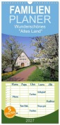 Cover-Bild zum Titel 'Familienplaner 2027 - Wunderschönes "Altes Land" mit 5 Spalten (Wandkalender, 21 x 45 cm) CALVENDO' von 'Lothar Reupert'