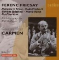 Cover-Bild zum Titel 'Carmen (AZ/Deutsch)' von 'Fricsay/Klose/Schock/RSOB'