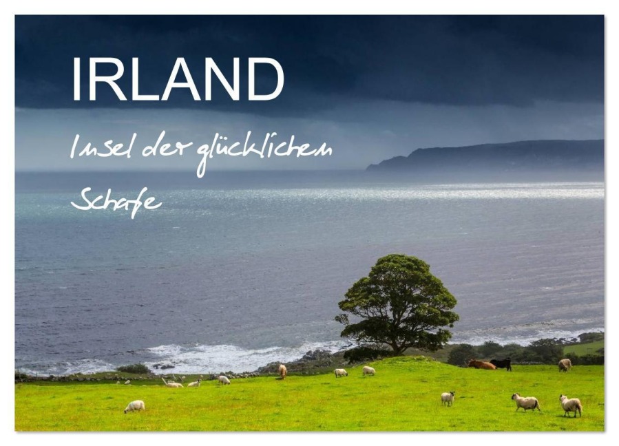 IRLAND - Insel der glücklichen Schafe (Wandkalender 2026 DIN A4 quer), CALVENDO Monatskalender - Ferry Böhme