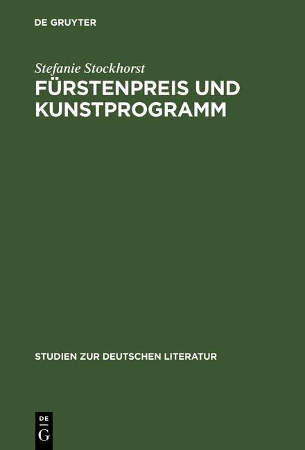 Fürstenpreis und Kunstprogramm - Stefanie Stockhorst