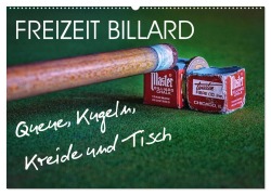 Freizeit Billard - Queue, Kugeln, Kreide und Tisch (Wandkalender 2025 DIN A2 quer), CALVENDO Monatskalender - W. W. Voßen - Herzog von Laar am Rhein
