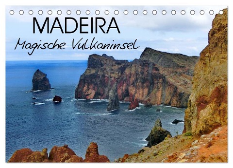 Madeira Magische Vulkaninsel (Tischkalender 2025 DIN A5 quer), CALVENDO Monatskalender - Fryc Janusz