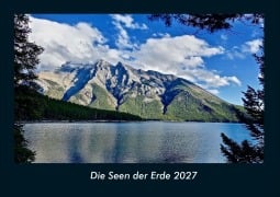 Cover-Bild zum Titel 'Die Seen der Erde 2027 Fotokalender DIN A4' von 'Tobias Schmitt, Kevin Heber'