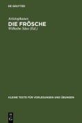 Cover-Bild zum Titel 'Die Frösche' von 'Aristophanes'