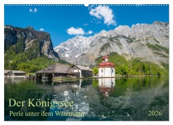 Cover-Bild zum Titel 'Der Königssee Perle unter dem Watzmann (Wandkalender 2026 DIN A2 quer), CALVENDO Monatskalender' von 'Prime Selection'