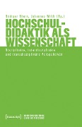 Cover-Bild zum Titel 'Hochschuldidaktik als Wissenschaft' von ''